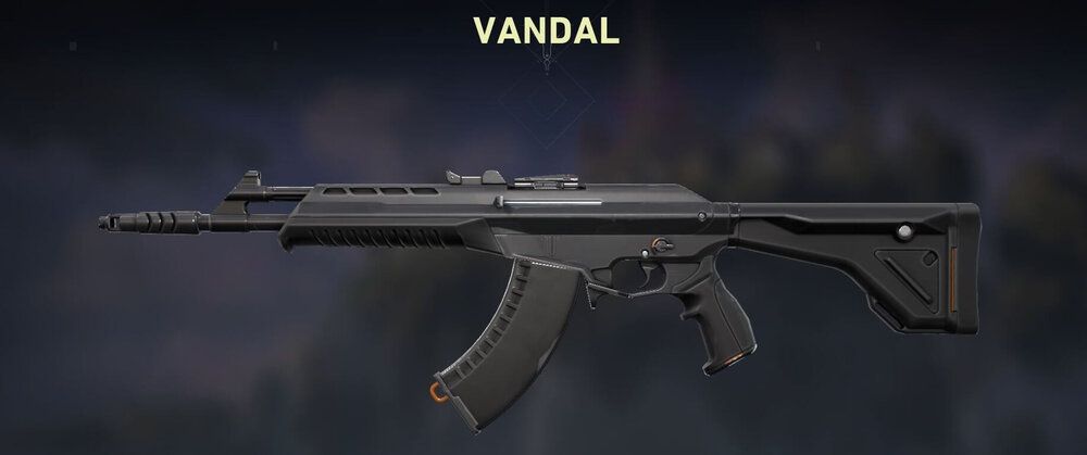 Salah satu senjata di Valorant, Vandal.