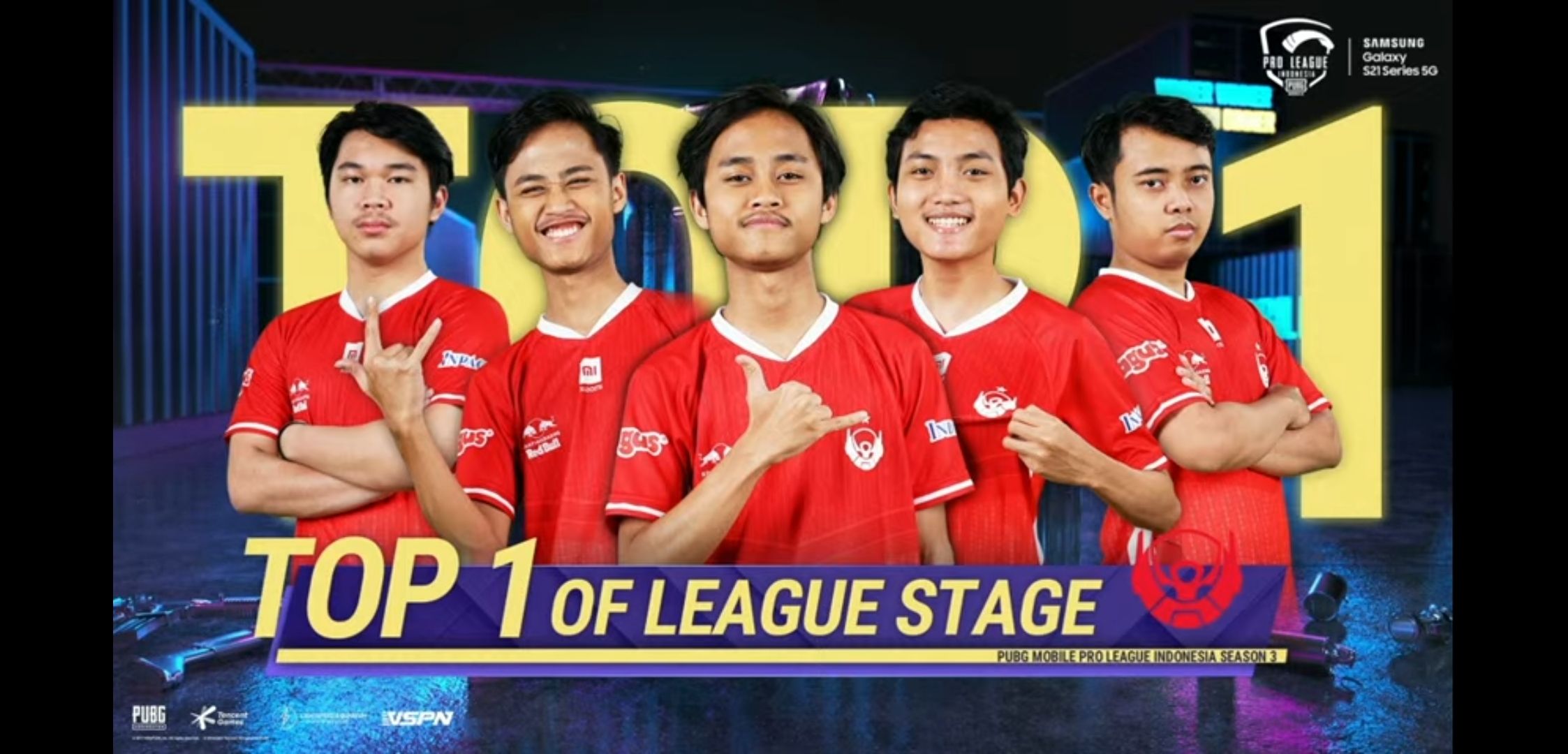 Bigetron Red Aliens menjadi juara regular season PMPL Indonesia Season 3.