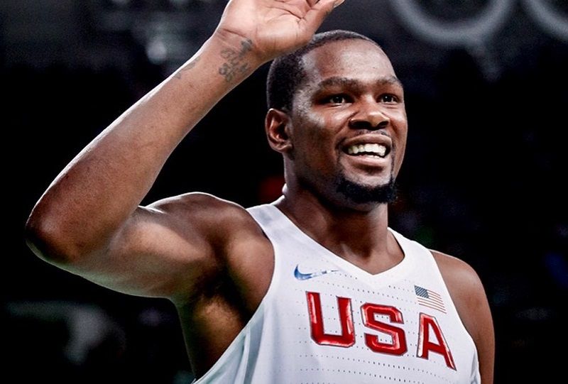 Nama Kevin Durant masuk dalam anggota skuad Timnas Basket Amerika Serikat yang bakal berlaga di Olimpiade Tokyo 2020.