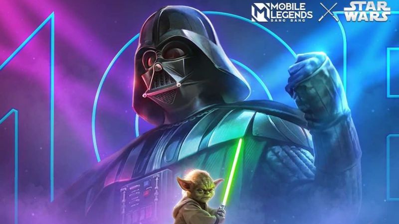 Mobile Legends X Star Wars dalam kolaborasi terbarunya.