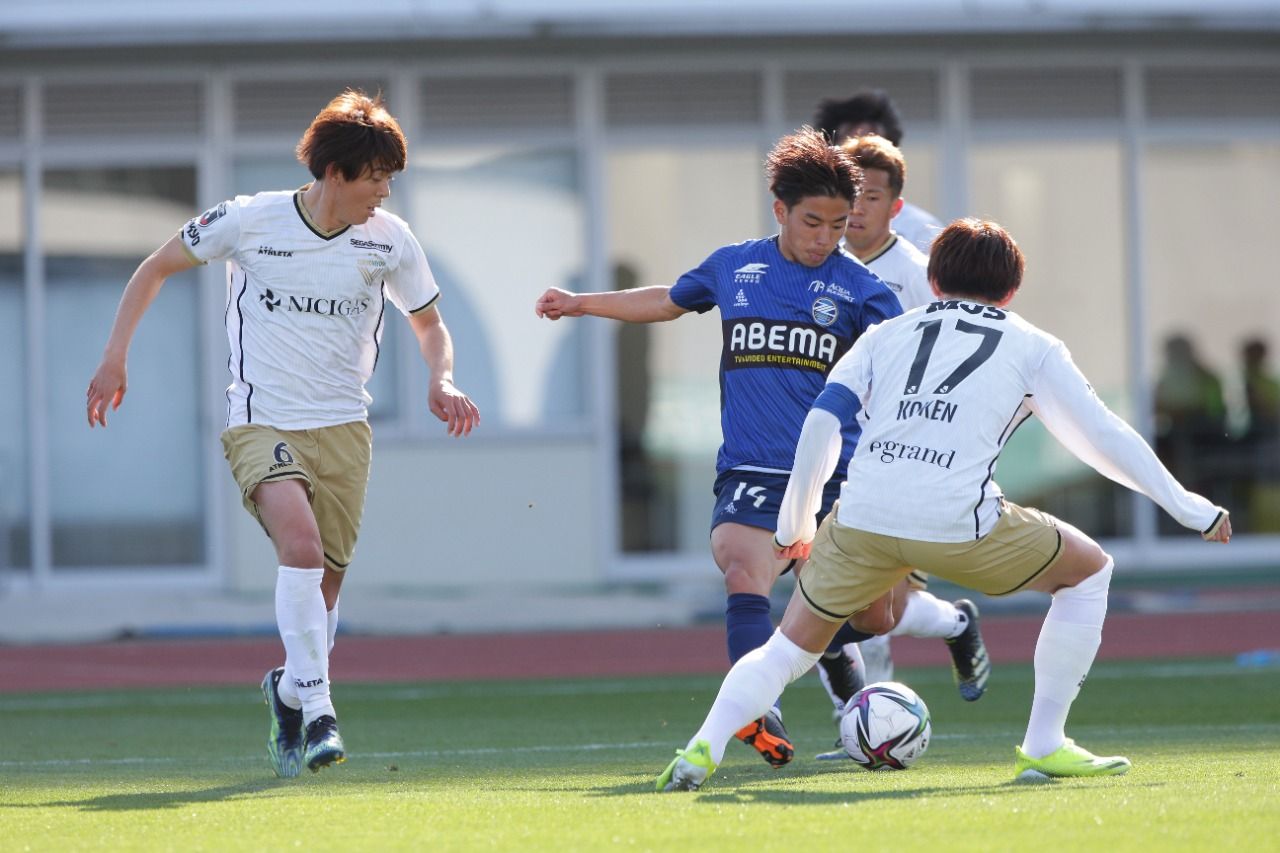 Salah satu laga Derbi Tokyo di J.League, Machida Zelvia vs Tokyo Verdy.