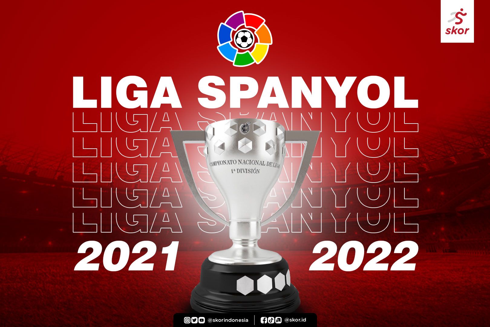 Cover Liga Spanyol 2021-2022.