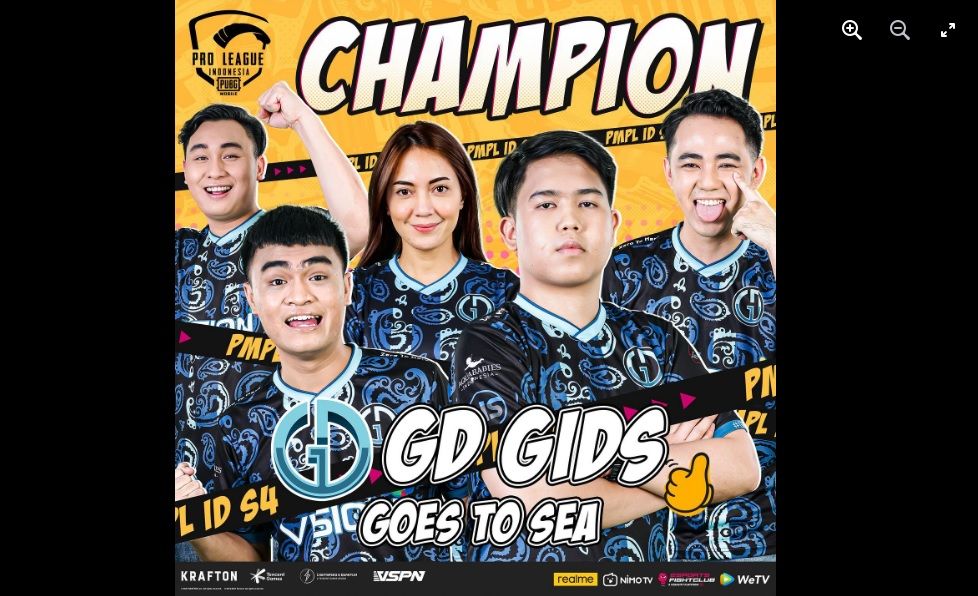Genesis Dogma GIDS saat meraih gelar juara PMPL ID Season 4.