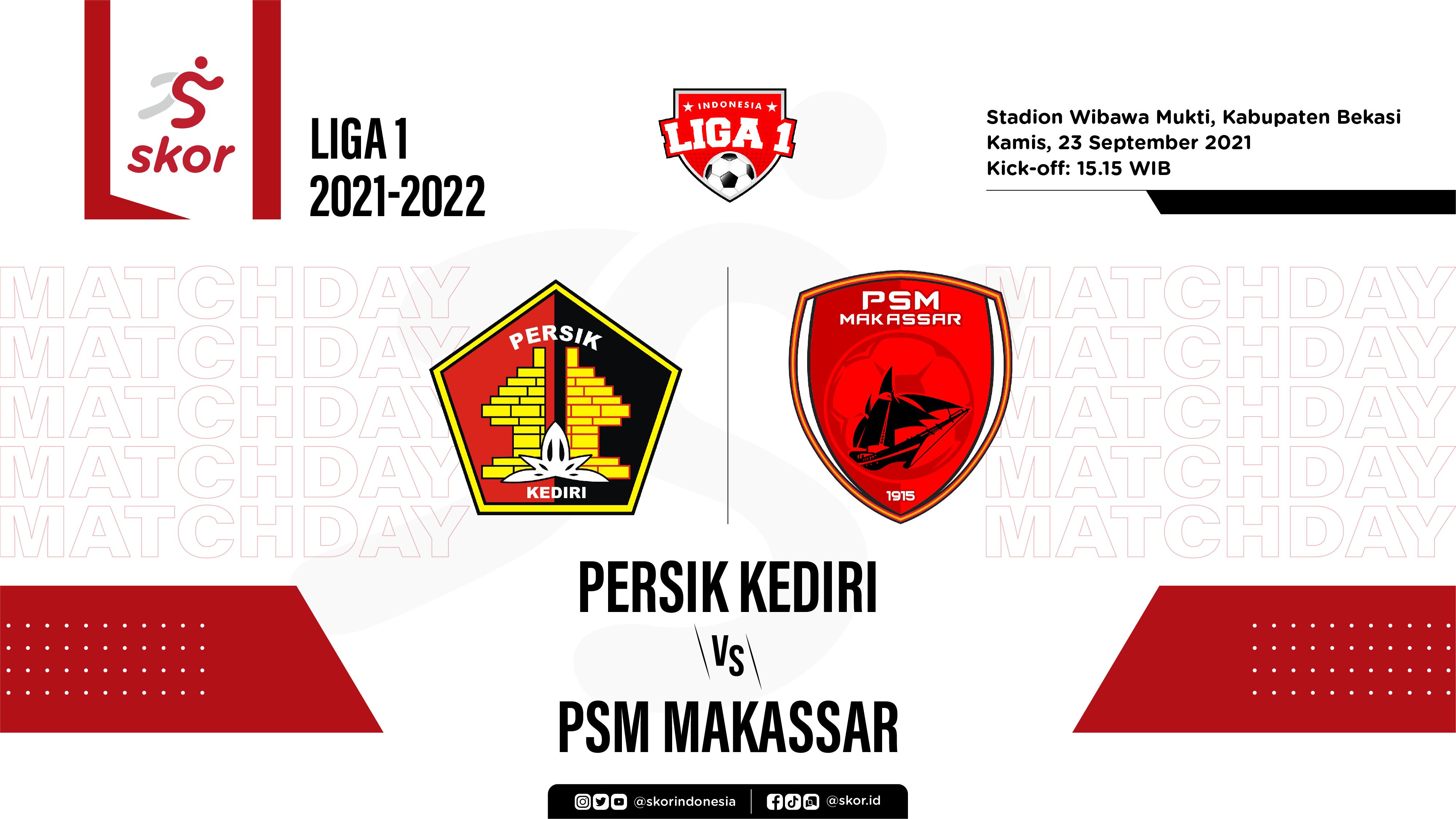Cover Persik Kediri vs PSM Makassar
