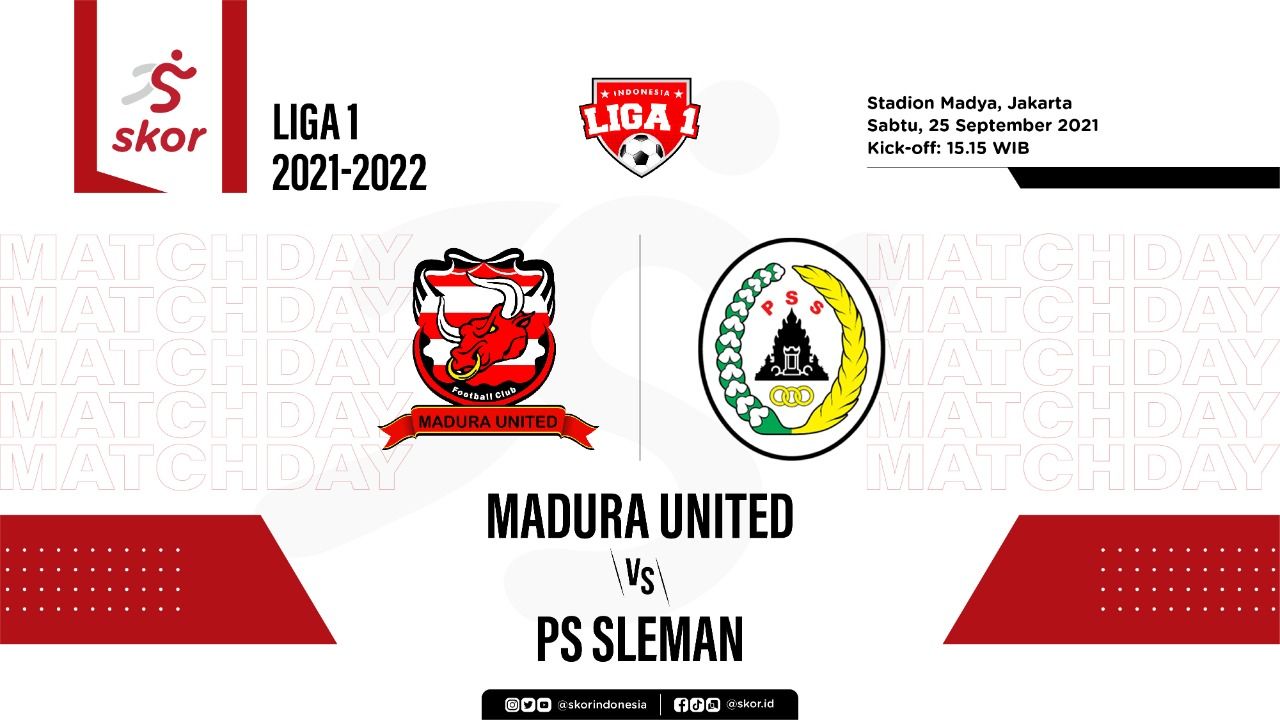 Cover Madura United vs PS Sleman