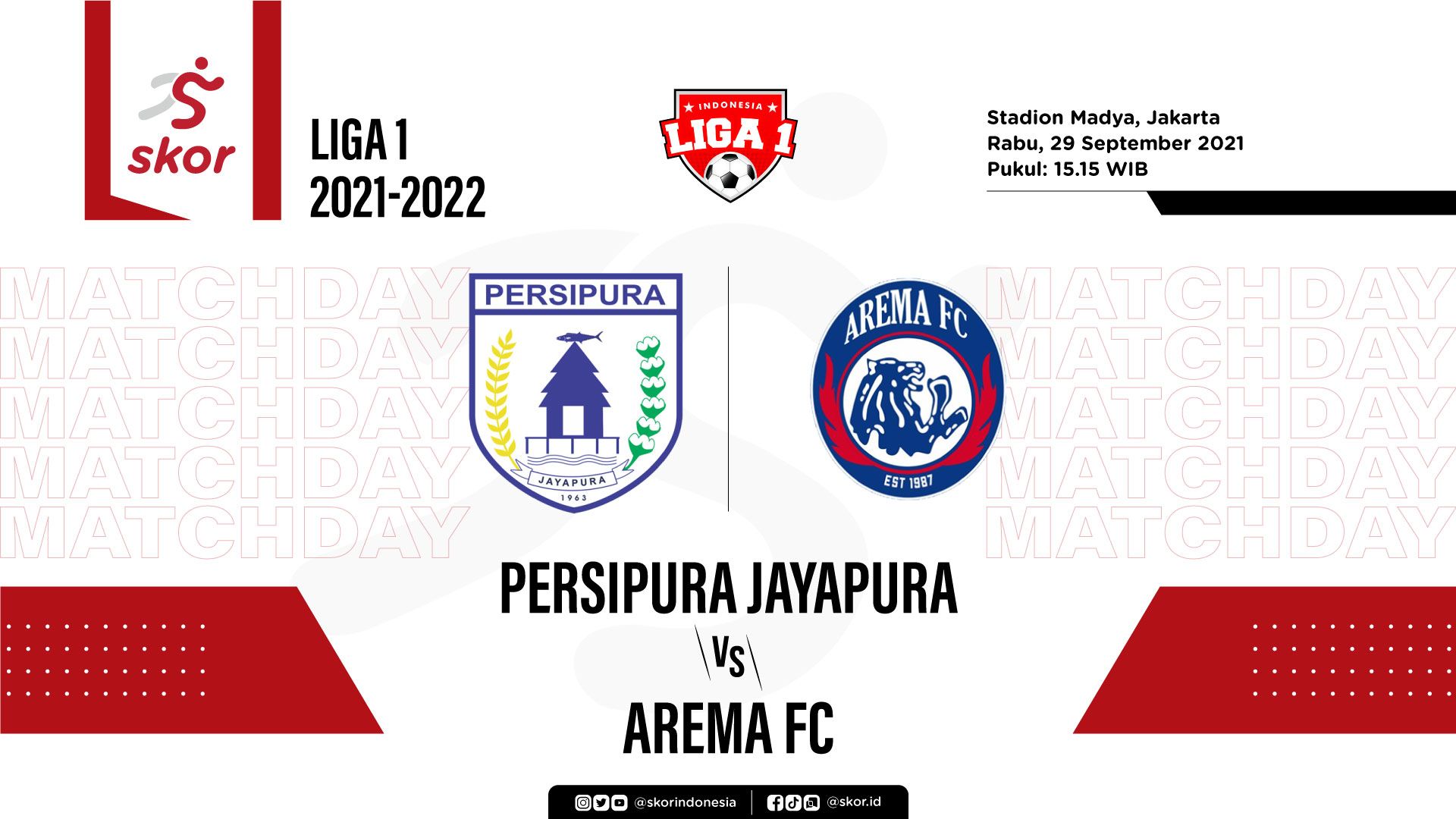 Cover Persipura Jayapura vs Arema FC