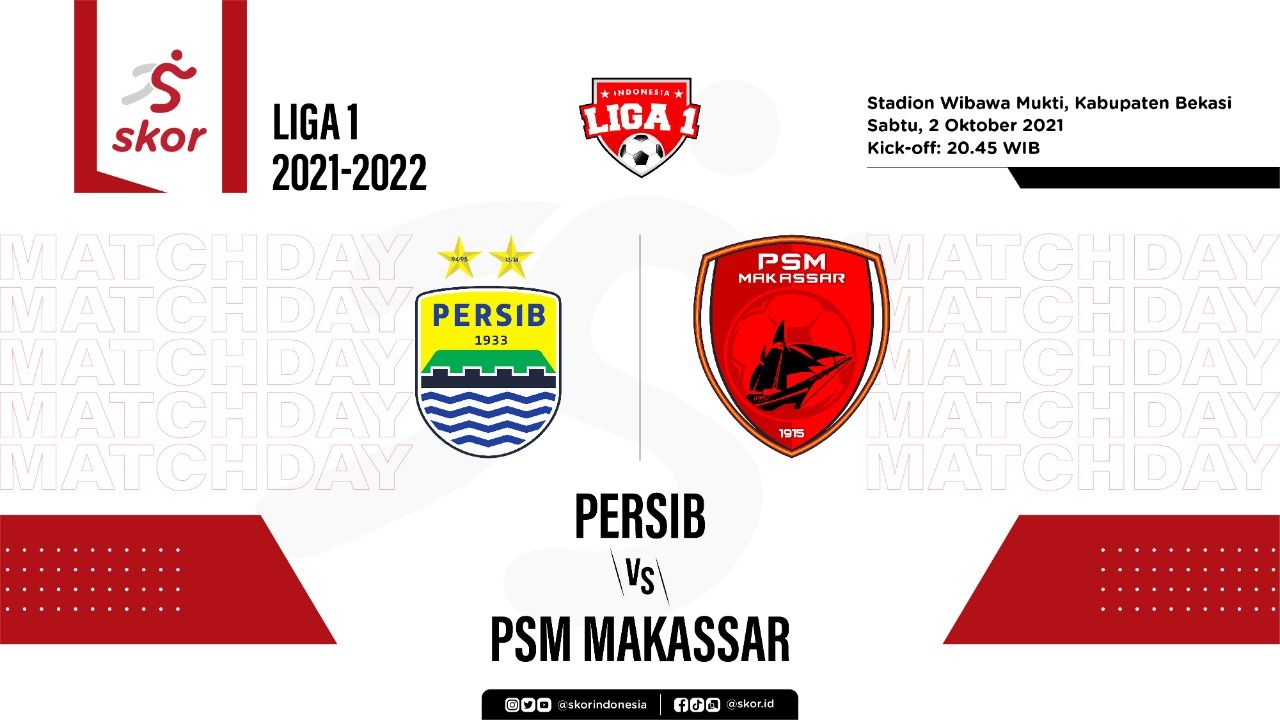 Cover Persib vs PSM Makassar