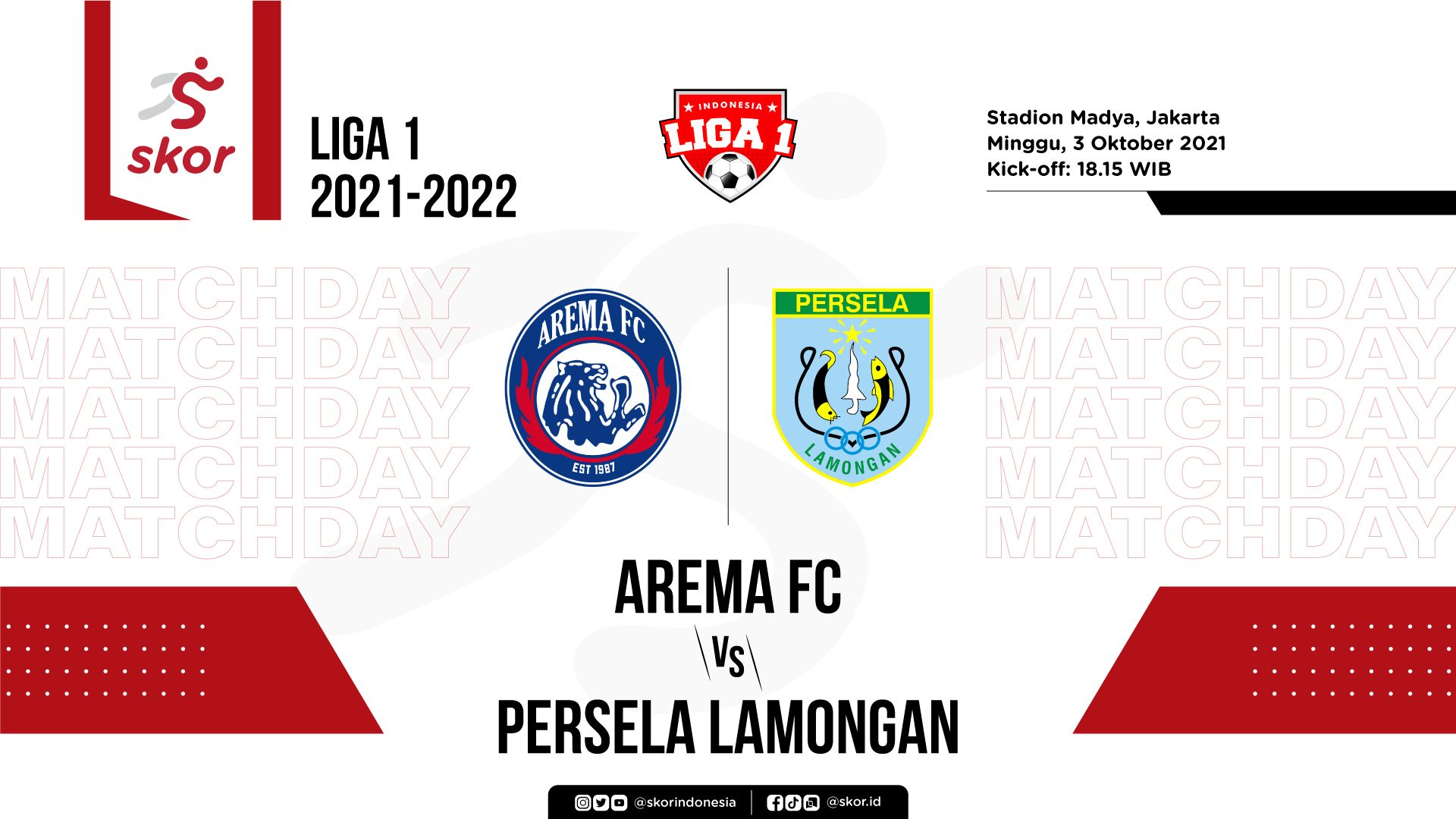 Cover Arema FC vs Persela Lamongan