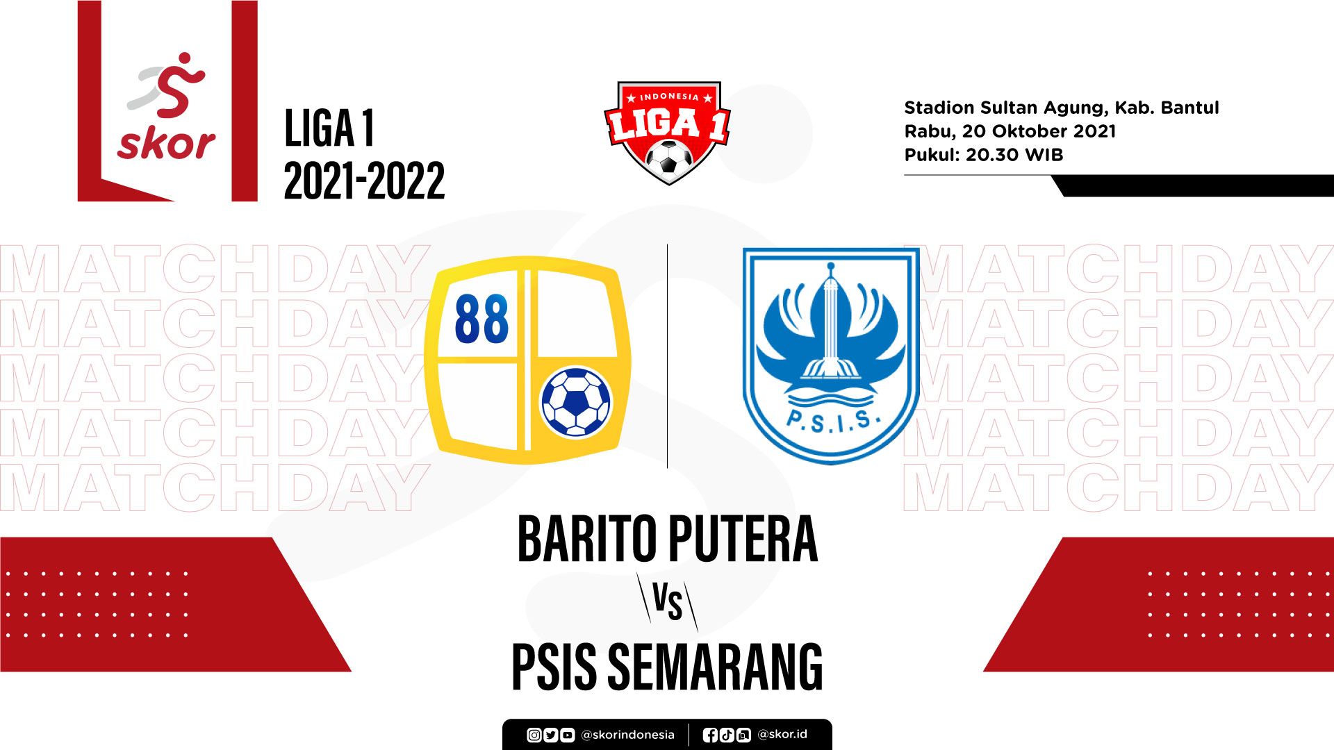 Cover Barito Putera vs PSIS Semarang