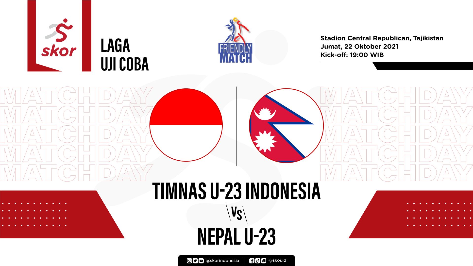 Cover Timnas U-23 Indonesia vs Nepal U-23