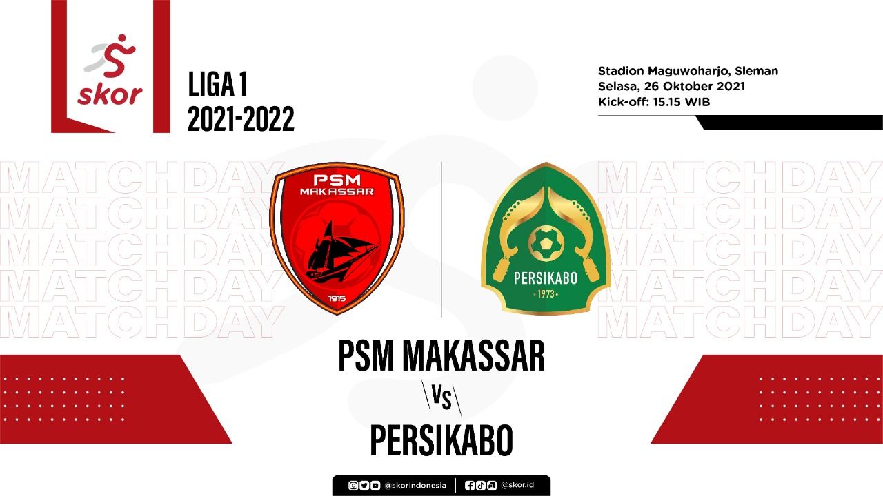 Cover PSM Makassar vs Persikabo