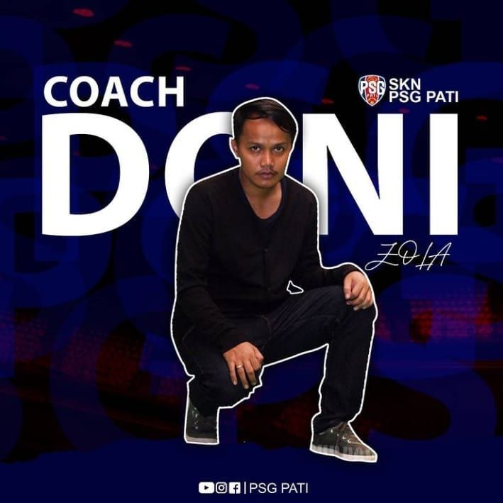 Doni Zola resmi menjadi pelatih tim futsal PSG Pati.