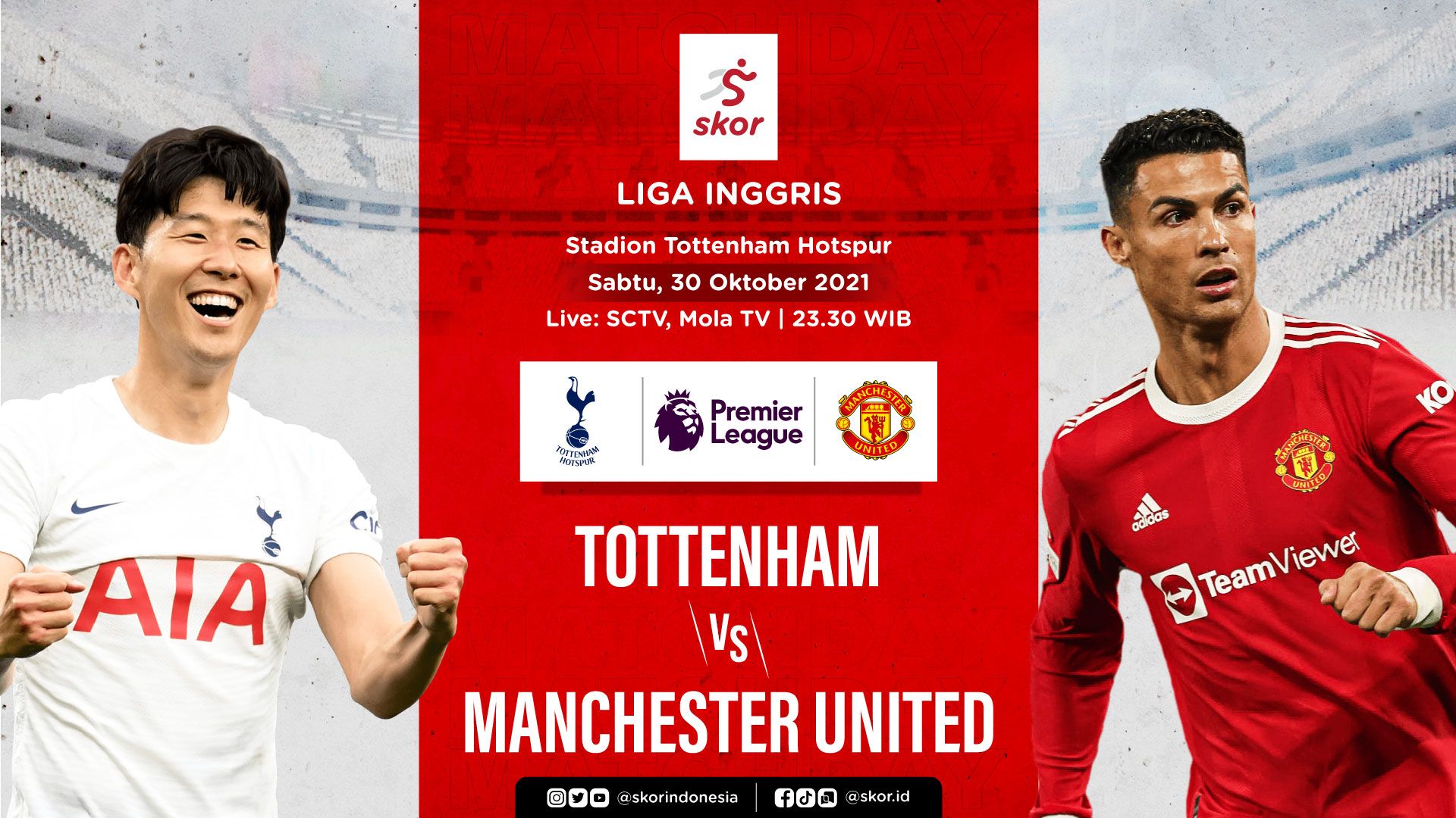 Live streaming manchester united vs tottenham