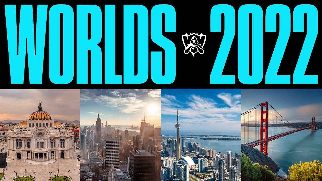 Worlds 2022 digelar di 4 kota Amerika Utara
