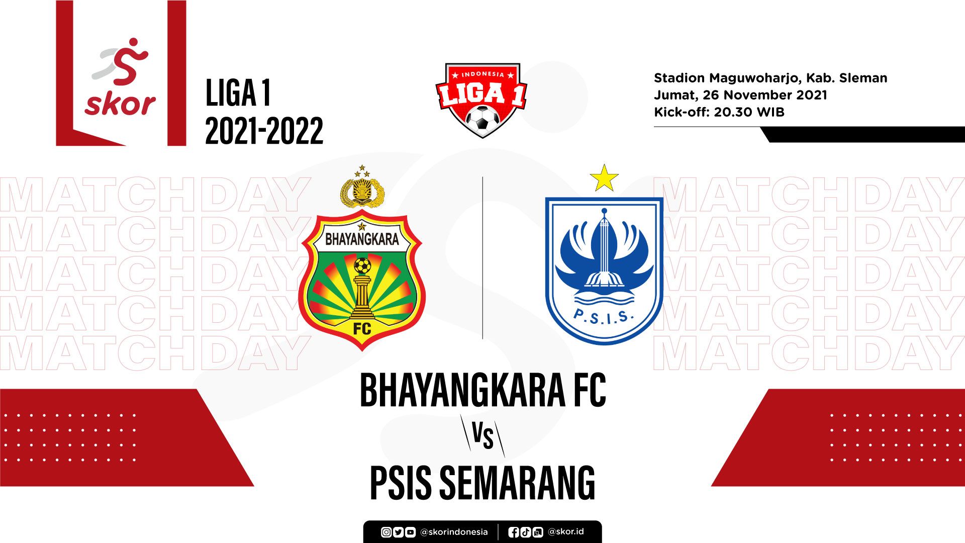 Cover Liga 1, Bhayangkara FC vs PSIS Semarang