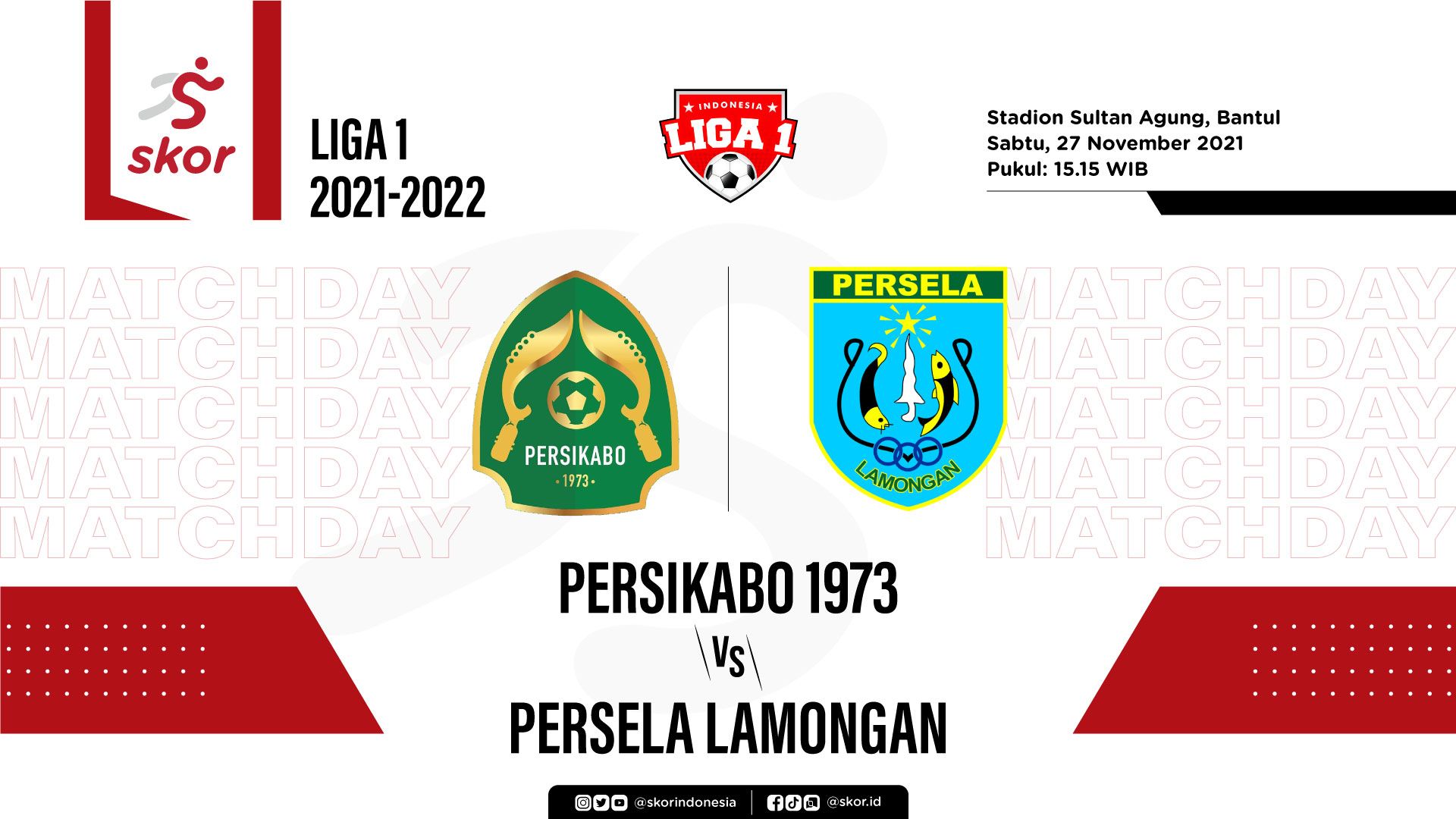 Cover Persikabo 1973 vs Persela Lamongan