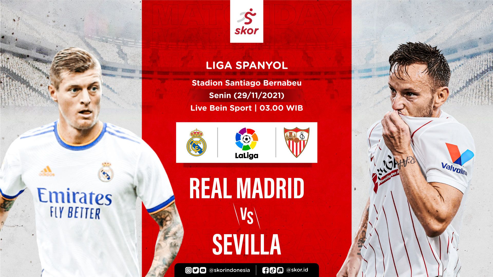 Nonton Bola Online Real Madrid vs Athletic Bilbao