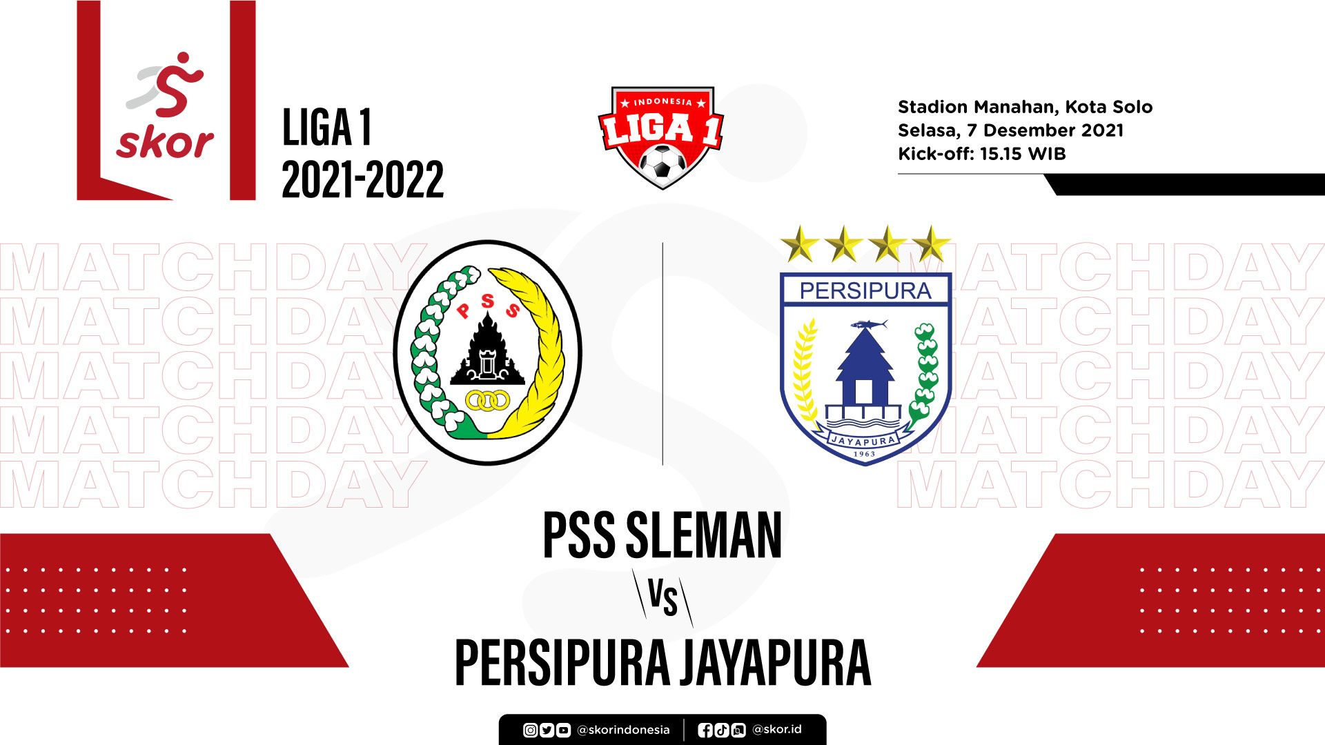 Cover Liga 1, PSS Sleman vs Persipura Jayapura