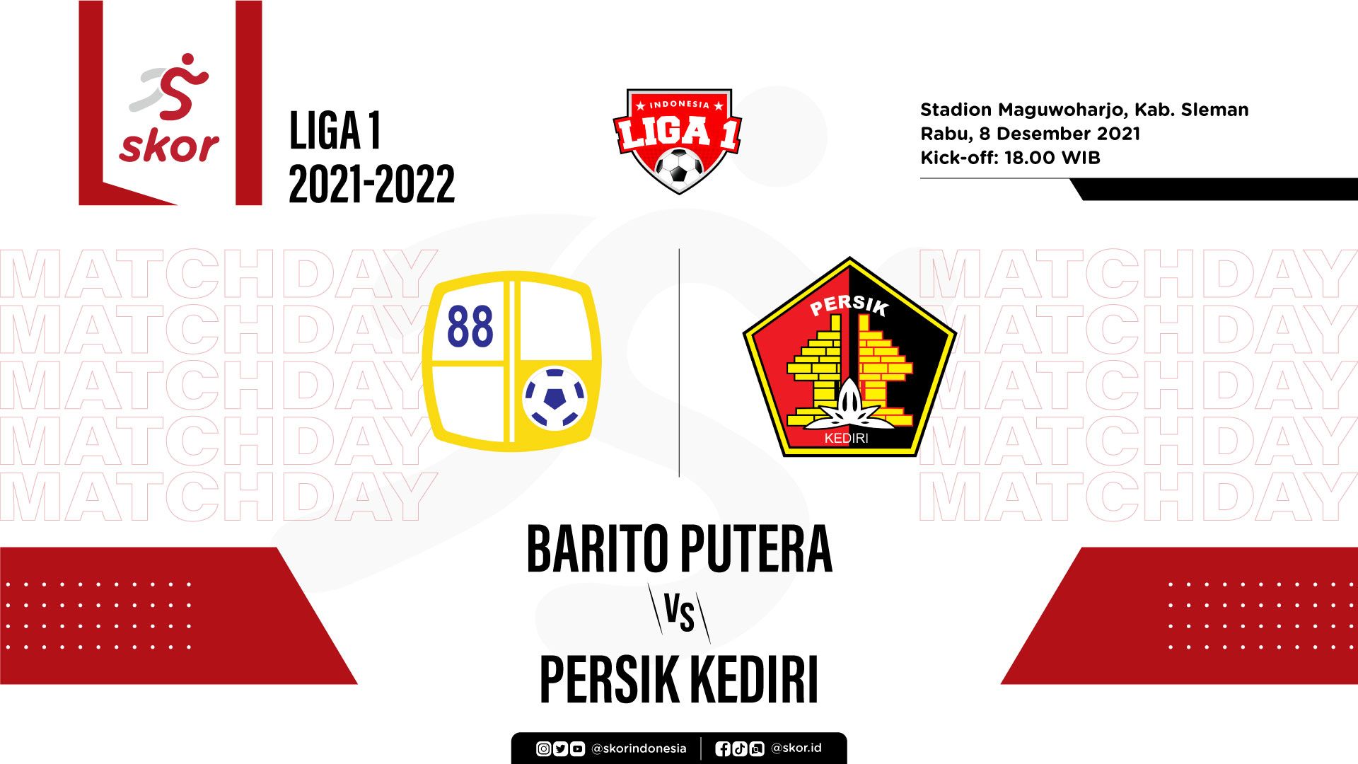 Cover Liga 1, Barito Putera vs Persik Kediri
