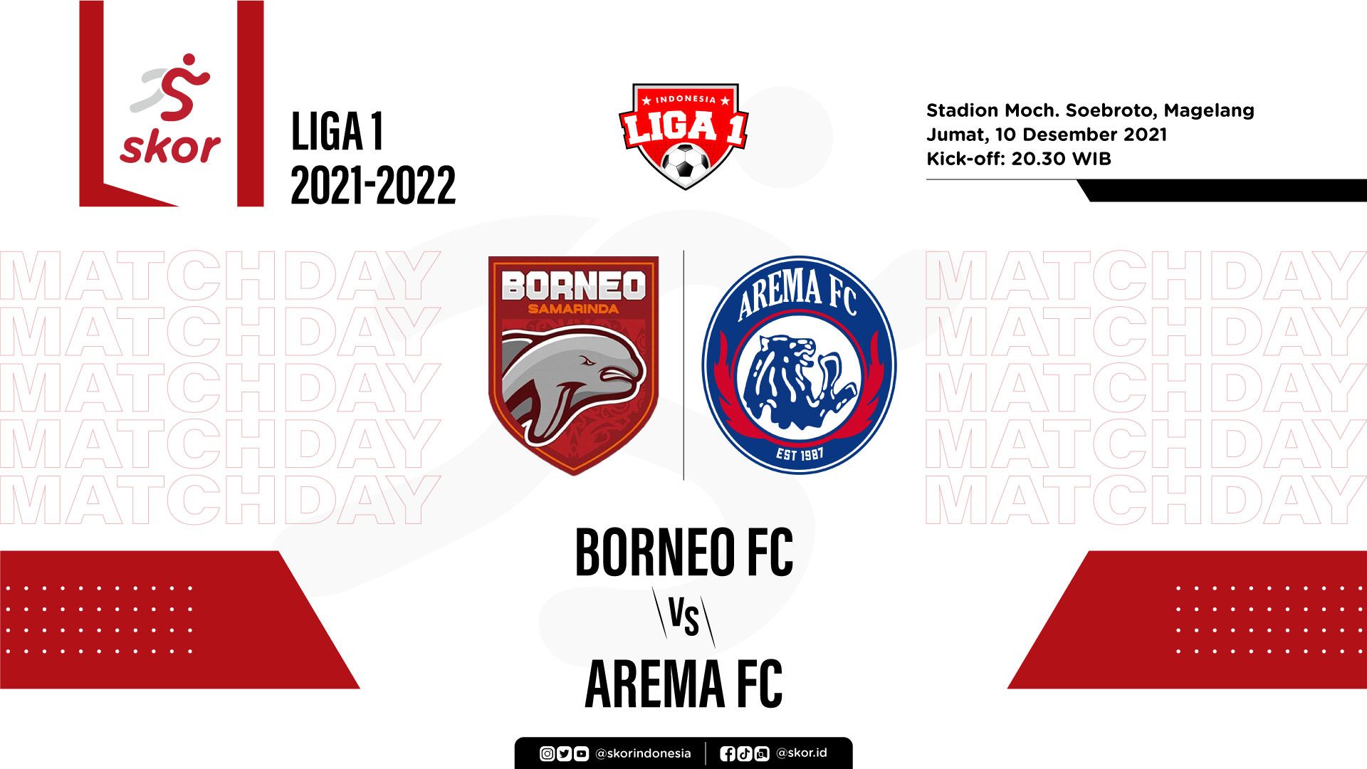 Borneo FC vs Arema FC