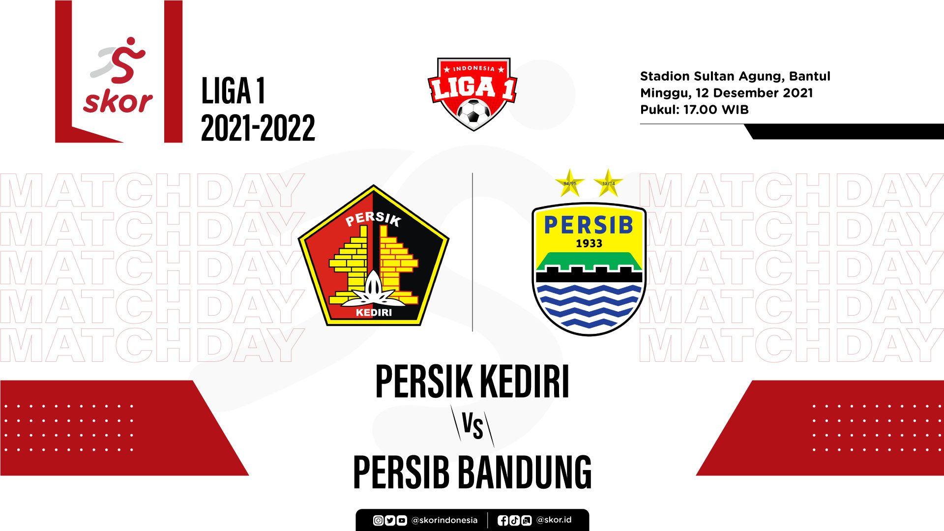 Cover Persik Kediri vs Persib Bandung