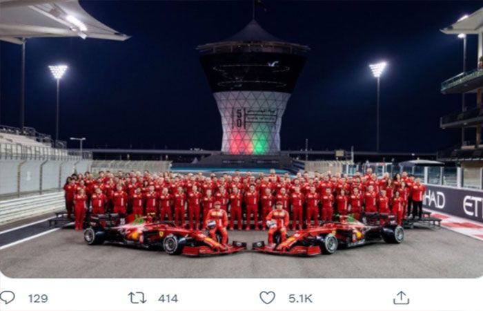 Ferrari menyatakan tak ada kompromi untuk F1 2022.