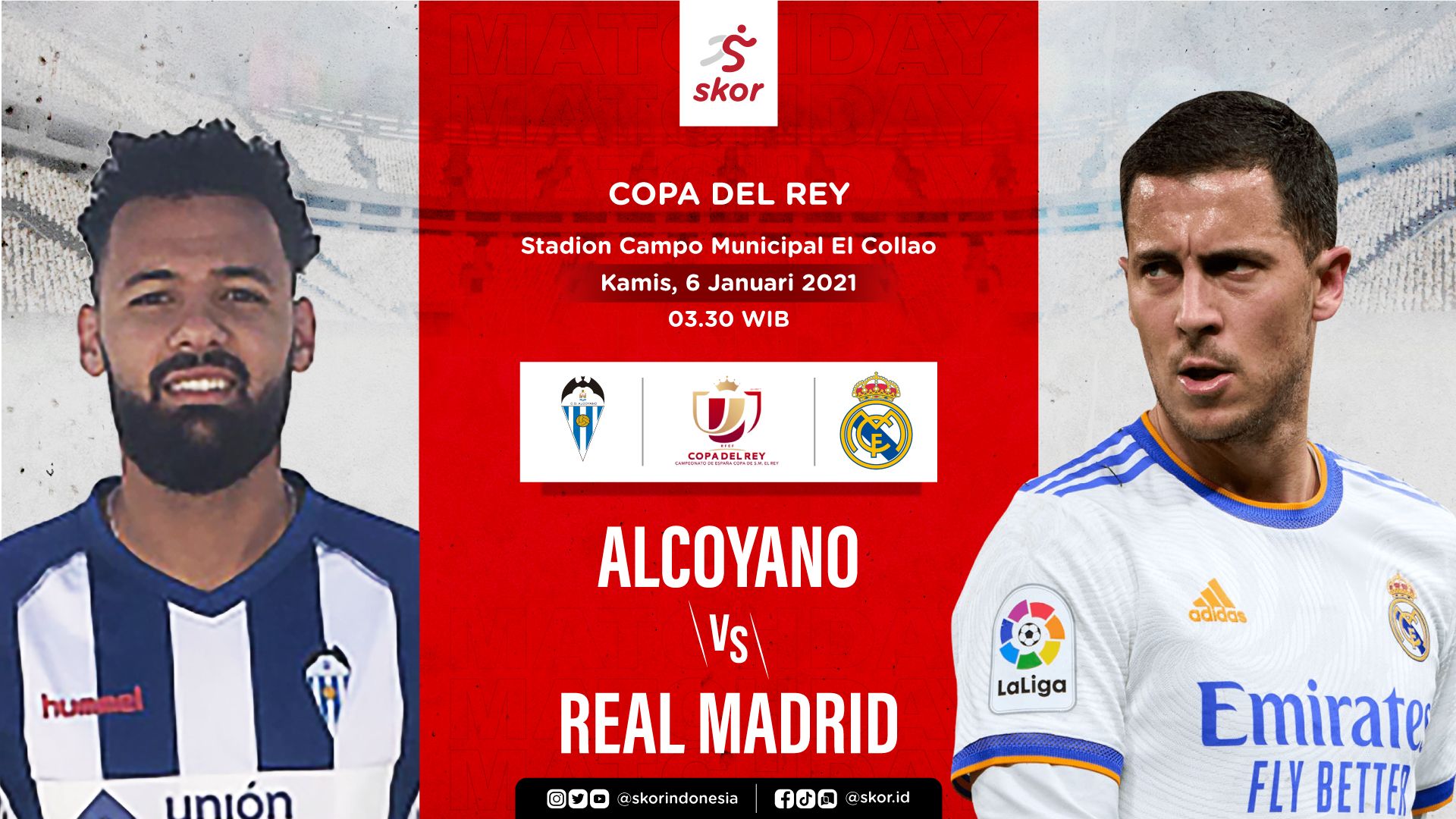 Cover Copa del Rey, Alcoyano vs Real Madrid