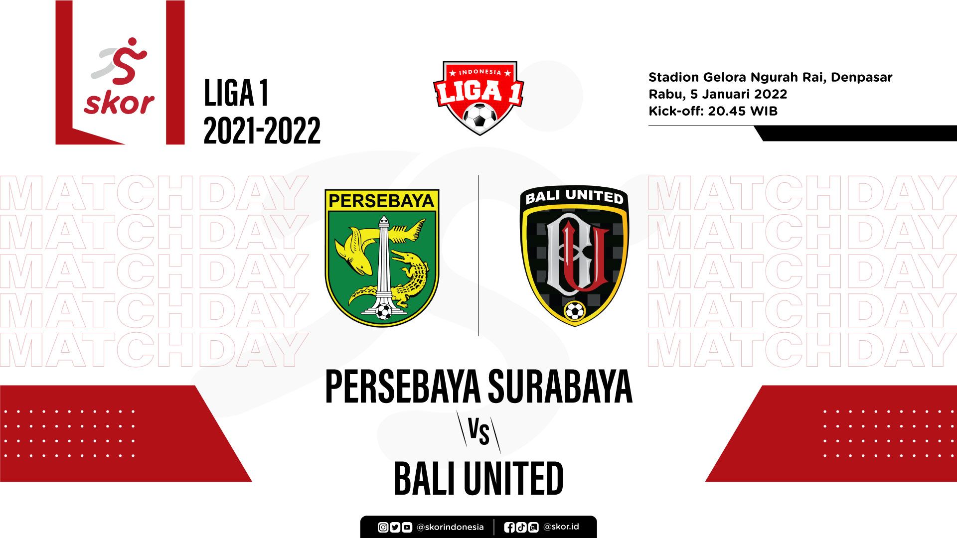 Cover Liga 1, Persebaya Surabaya vs Bali United