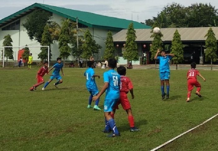 Pertandingan  yang dilakoni Pelita Jaya di Liga TopSkor U-12 2021-2022 Divisi Utama