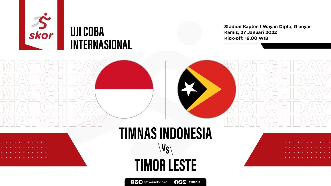 Cover Timnas Indonesia vs Timor Leste