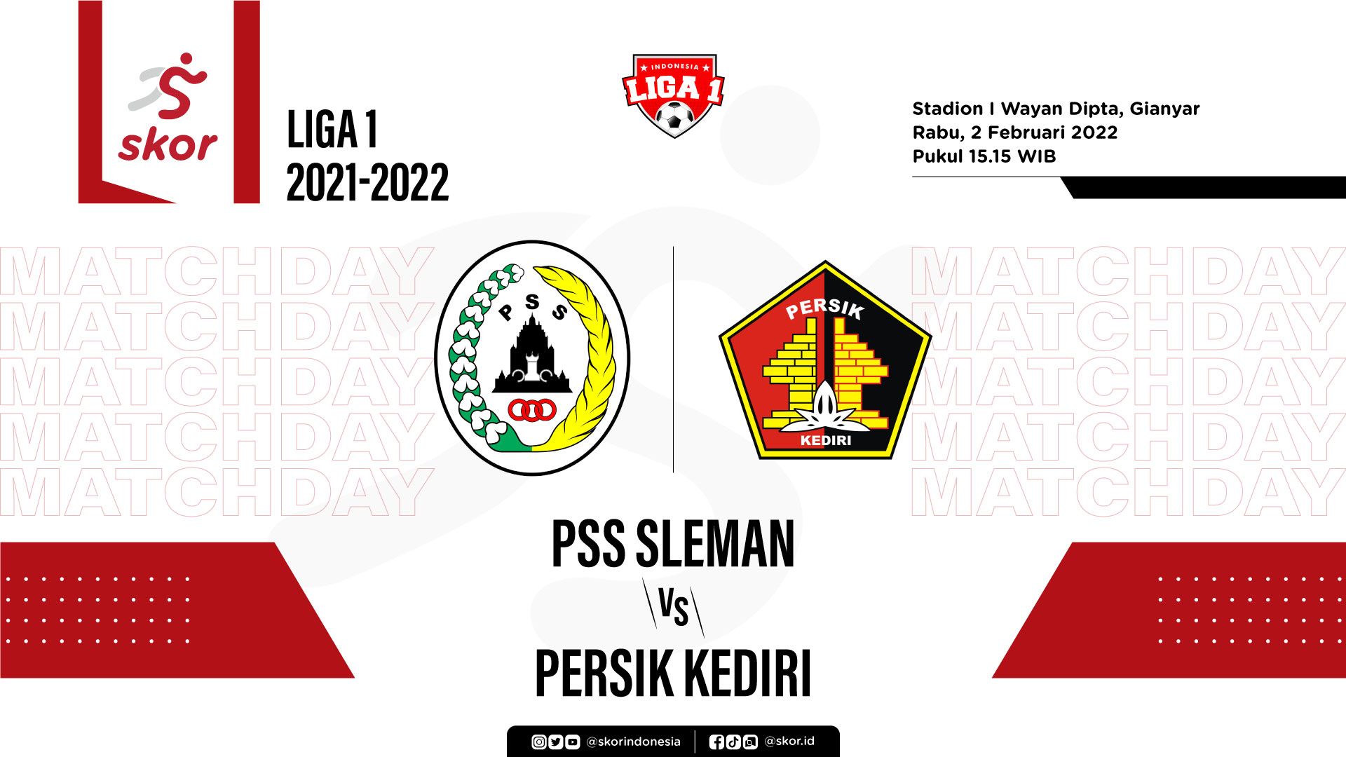 Cover PSS Sleman vs Persik Kediri