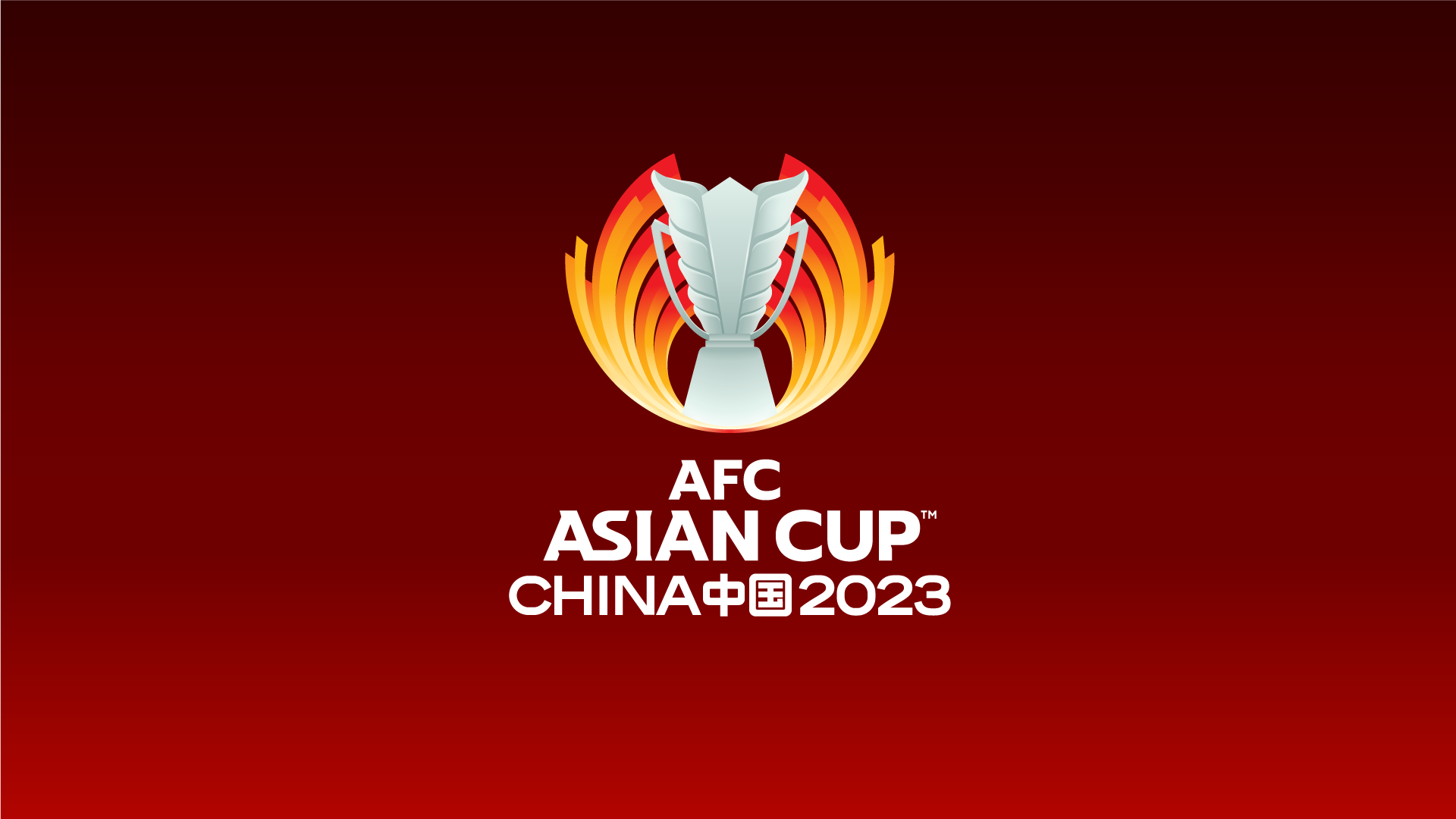Logo Piala Asia 2023 di Cina.