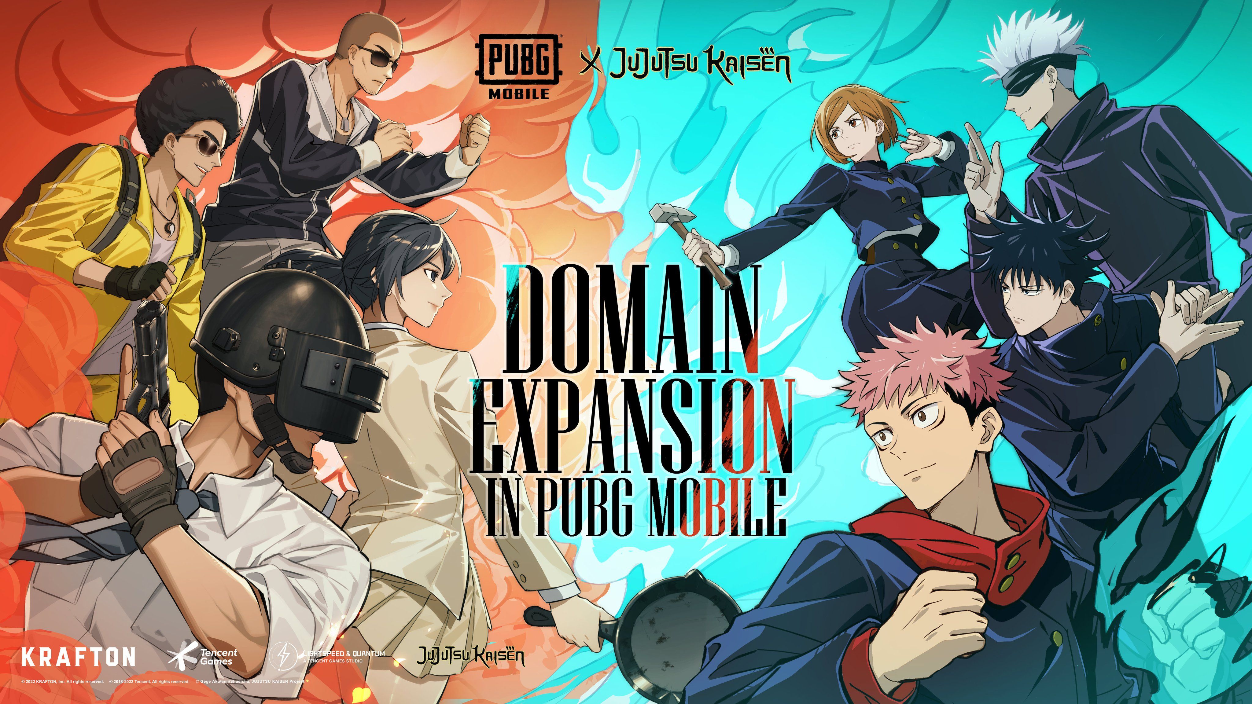 Resmi Rilis, Inilah Cara Dapatkan Skin Jujutsu Kaisen di PUBG Mobile