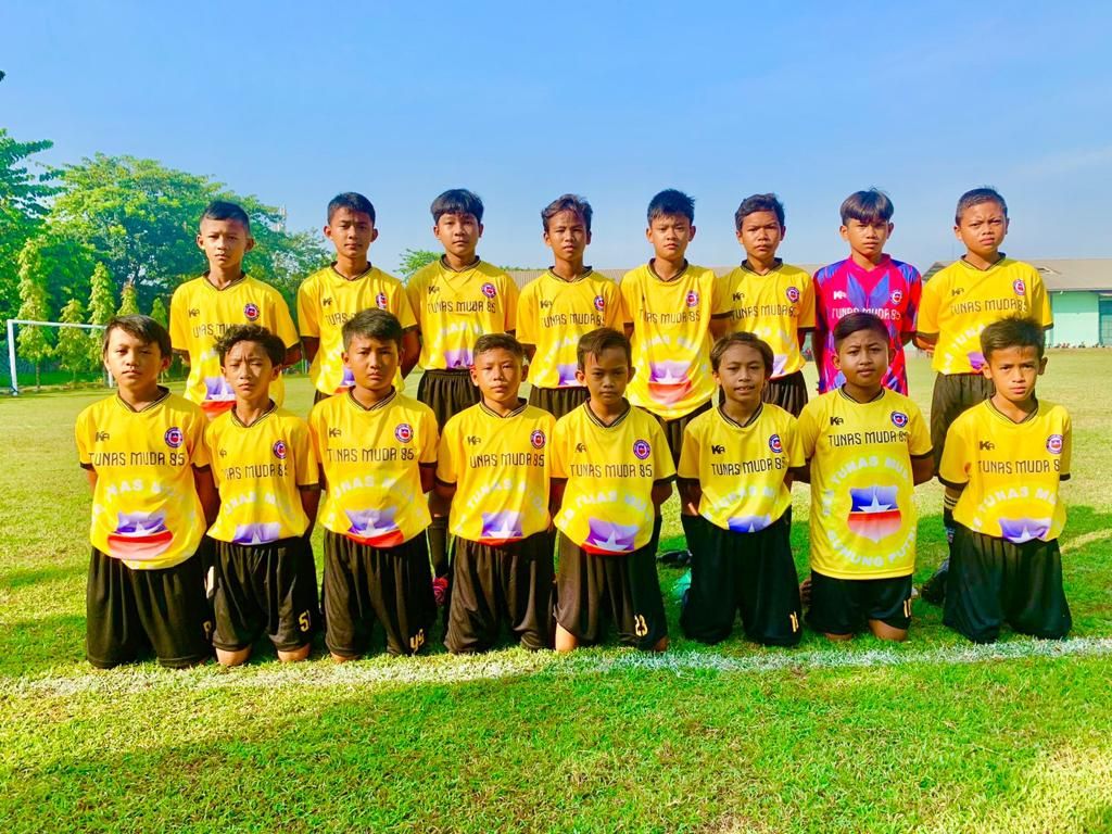 Foto skuad Tunas Muda 85 di ajang Liga TopSkor U-12 2021-2022 Divisi Utama