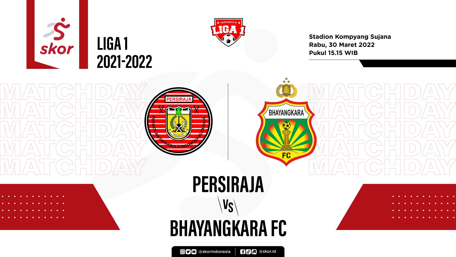 Cover Persiraja vs Bhayangkara FC