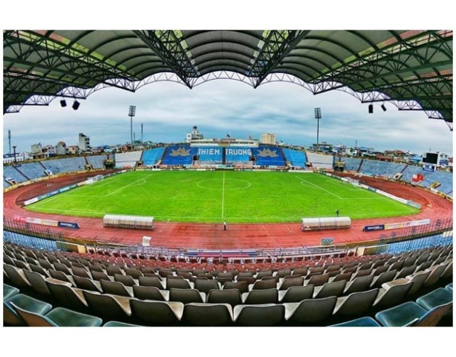 Salah satu venue cabor sepak bola SEA Games 2021, Stadion Thien Truongi.