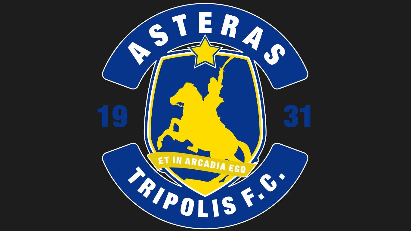 Logo klub kontestan Liga Super Yunani, Asteras Tripolis FC.