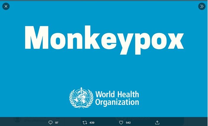 WHO telah mengidentifikasi lebih dari 80 kasus penyakit Monkeypox terjadi di setidaknya 11 negara non-Afrika selama sepekan terakhir.