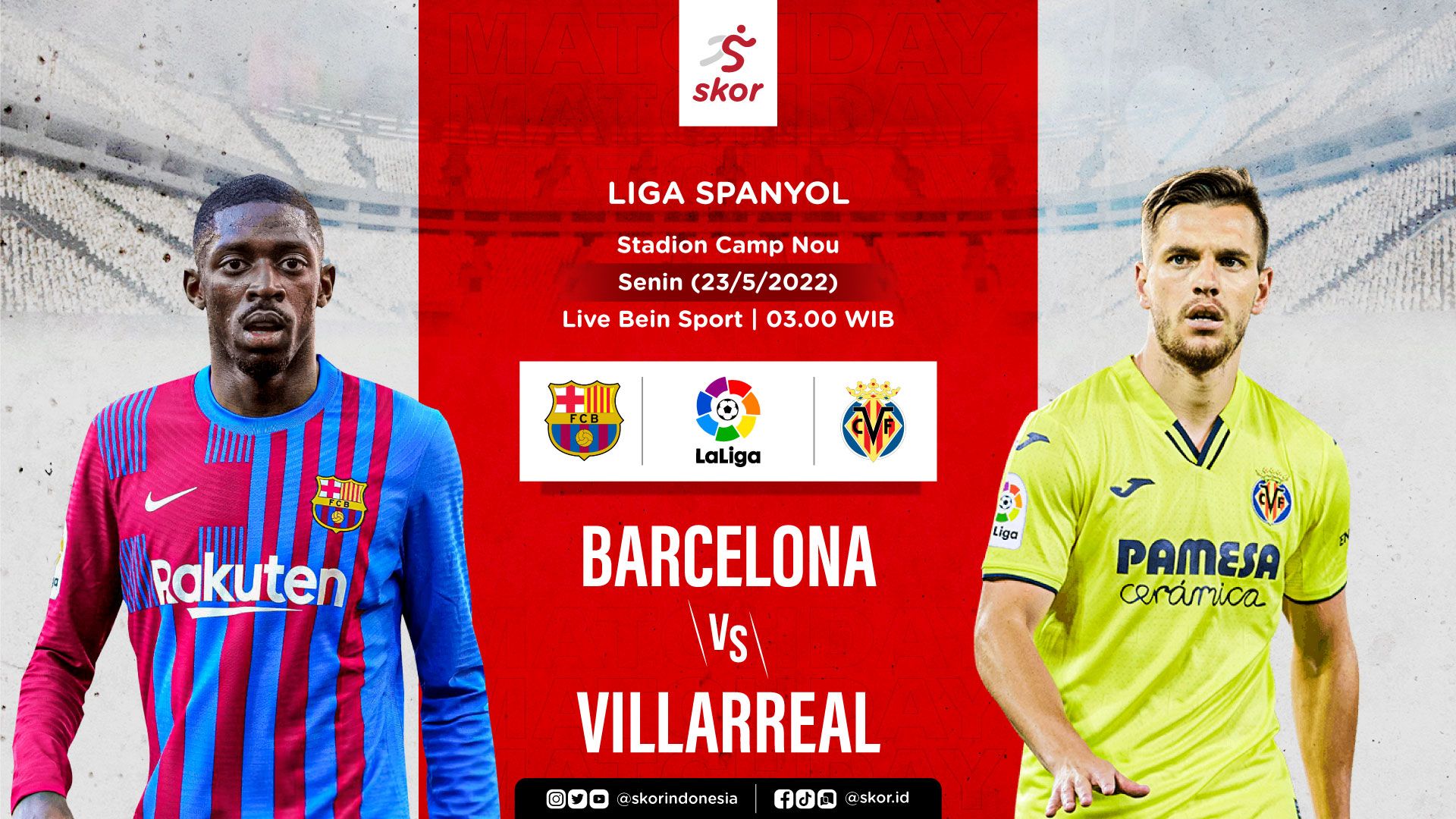 Cover Barcelona vs Villarreal