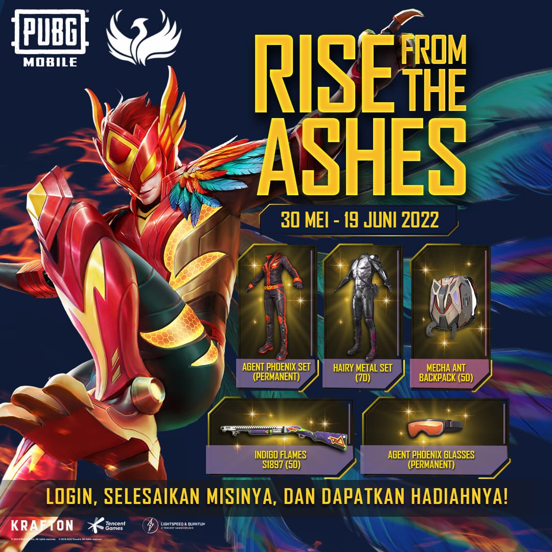 Event Rise From the Ashes PUBG Mobile