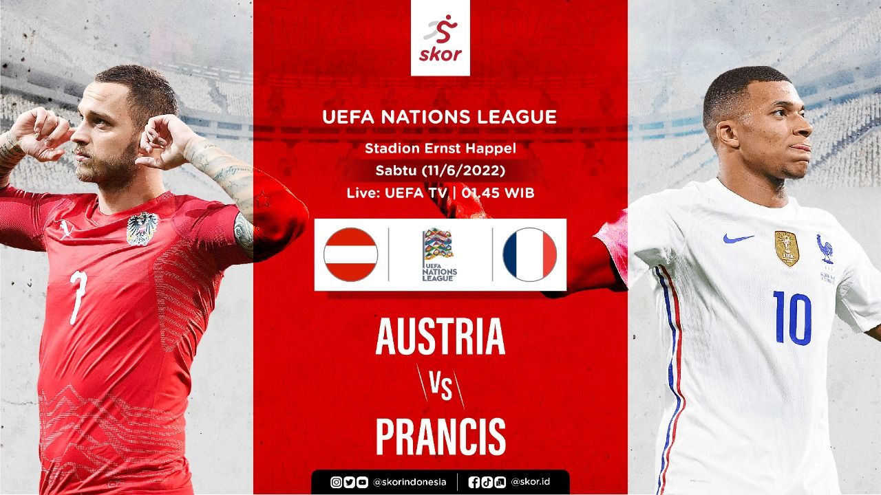 Cover Austria vs Prancis