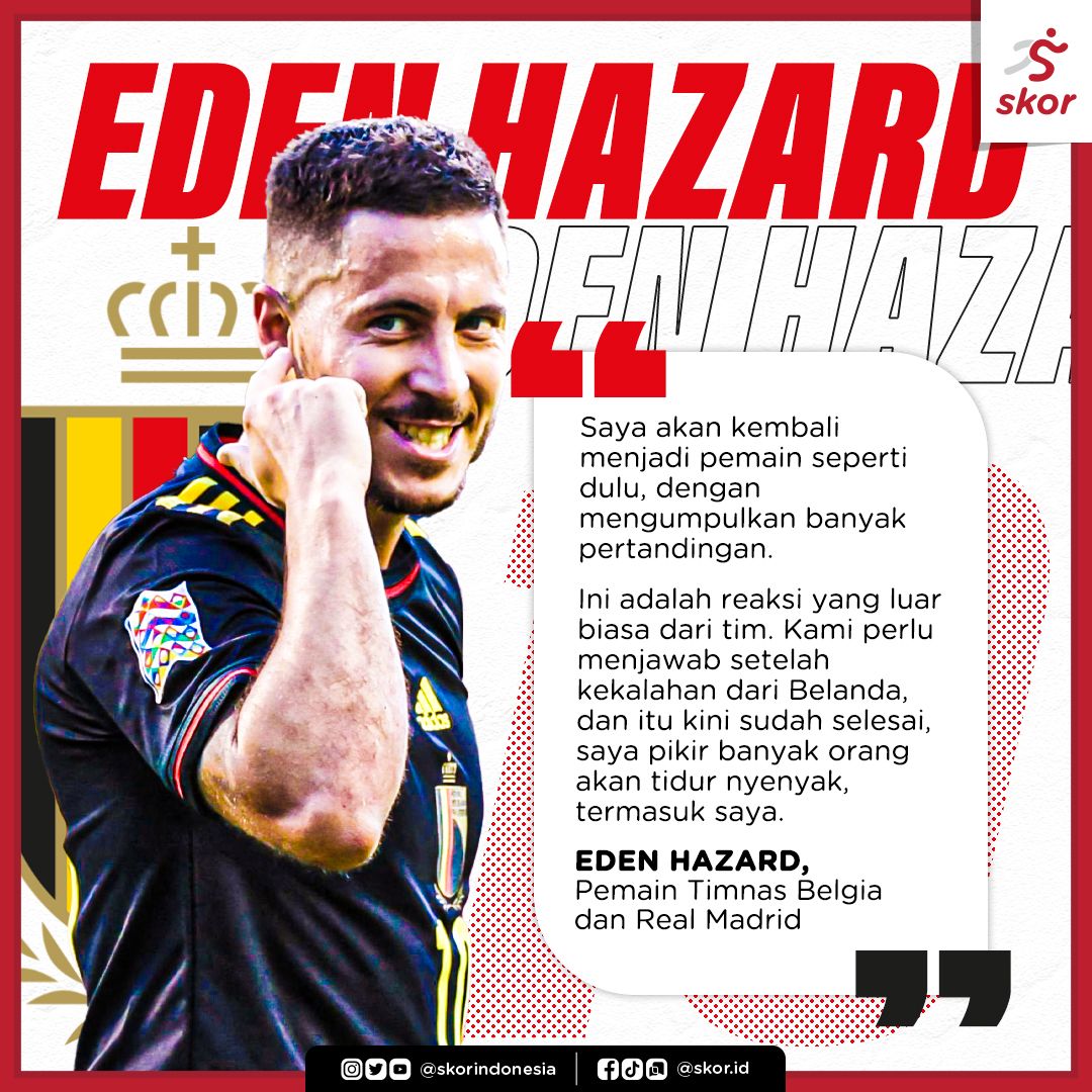 Eden Hazard Yakin Akan Kembali ke Bentuk Terbaiknya