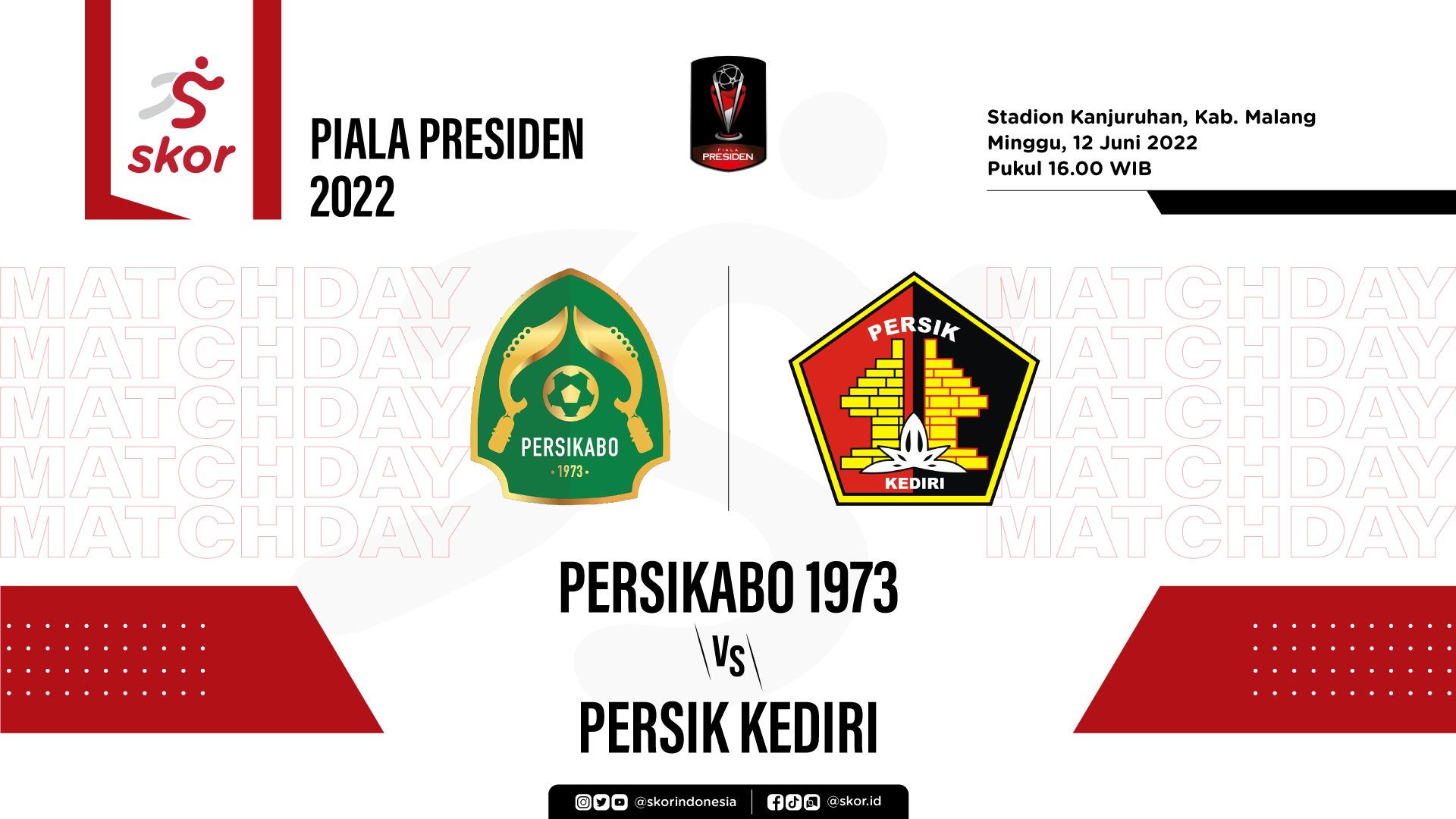 Cover Persikabo 1973 vs Persik Kediri
