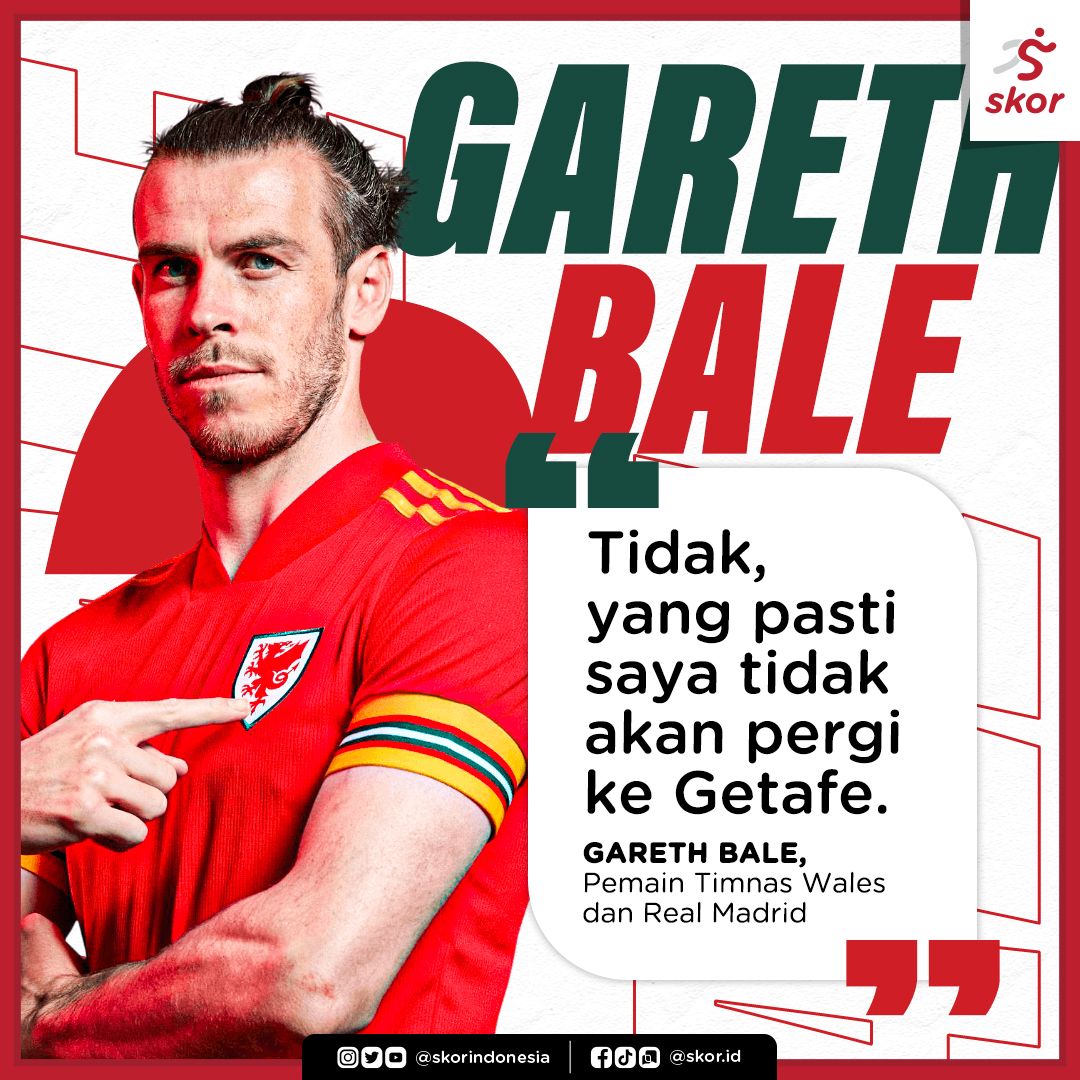 Gareth Bale Tertawakan Rumor ke Getafe
