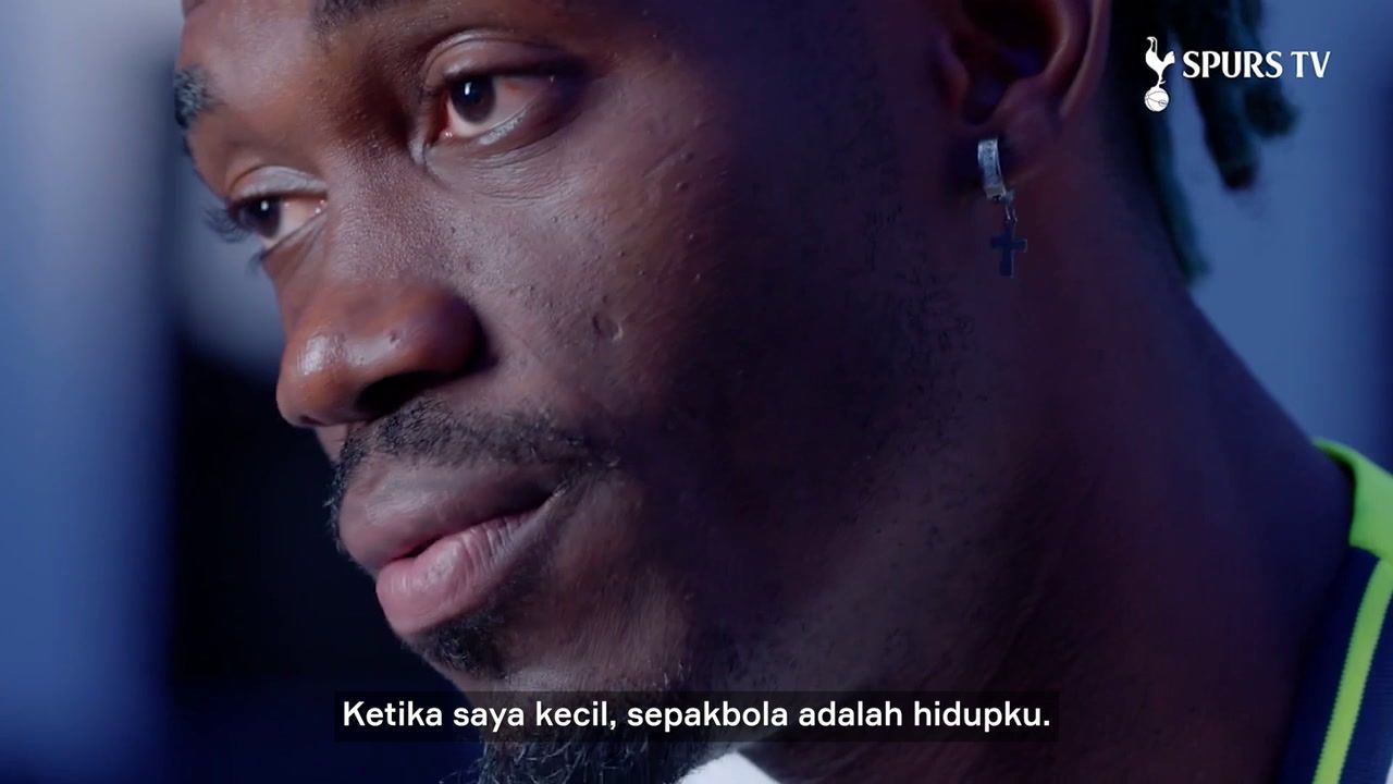 Cuplikan wawancara pemain anyar Tottenham Hotspur, Yves Bissouma.