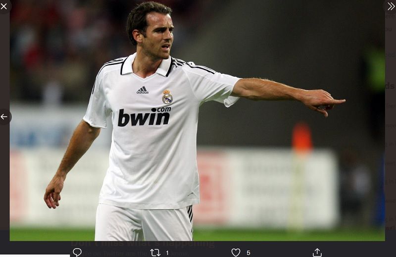 Christoph Metzelder saat bermain di Real Madrid.