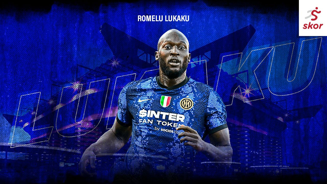 Cover Romelu Lukaku ke Inter Milan