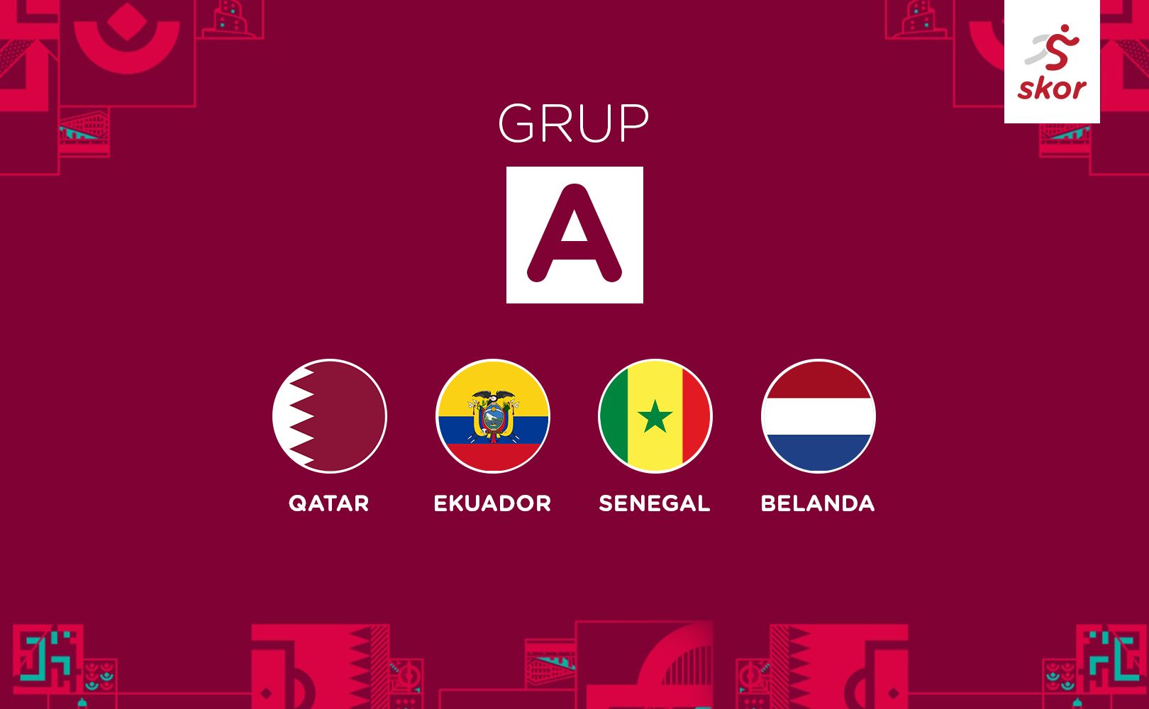 Cover Grup A Piala Dunia 2022