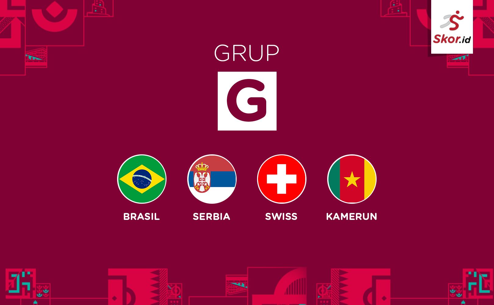 Cover Grup G Piala Dunia 2022