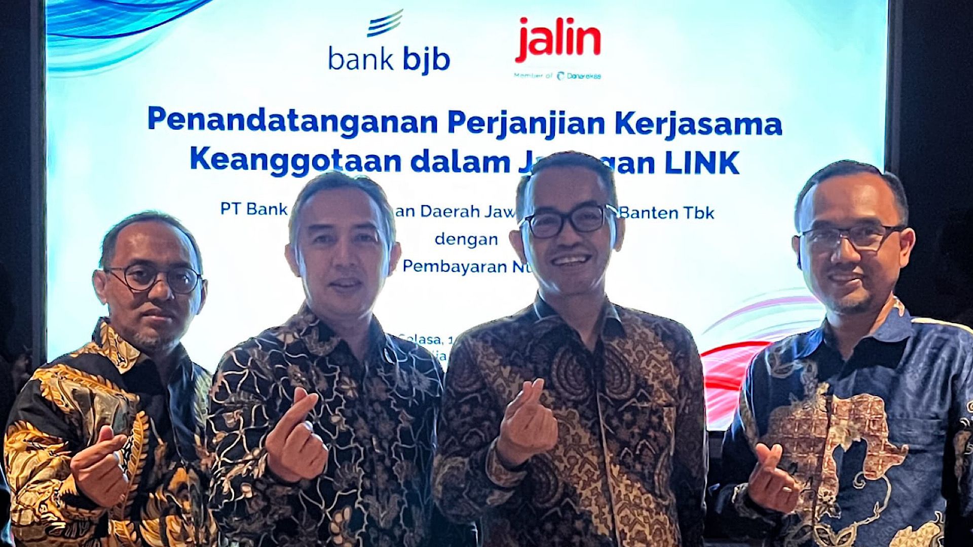 Bank bjb dengan Jalin berkolaborasi untuk mendorong inklusi keuangan nasional melalui digitalisasi.